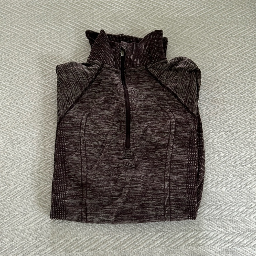 Lululemon quarter zip size 2
